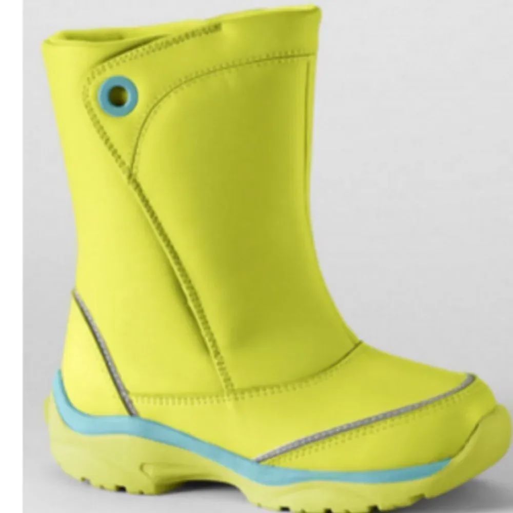 Lands’ End Yellow Snow Winter Boot